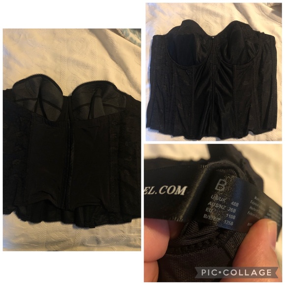 Dominique Colette Underwire Strapless Bustier 48B - Picture 1 of 1